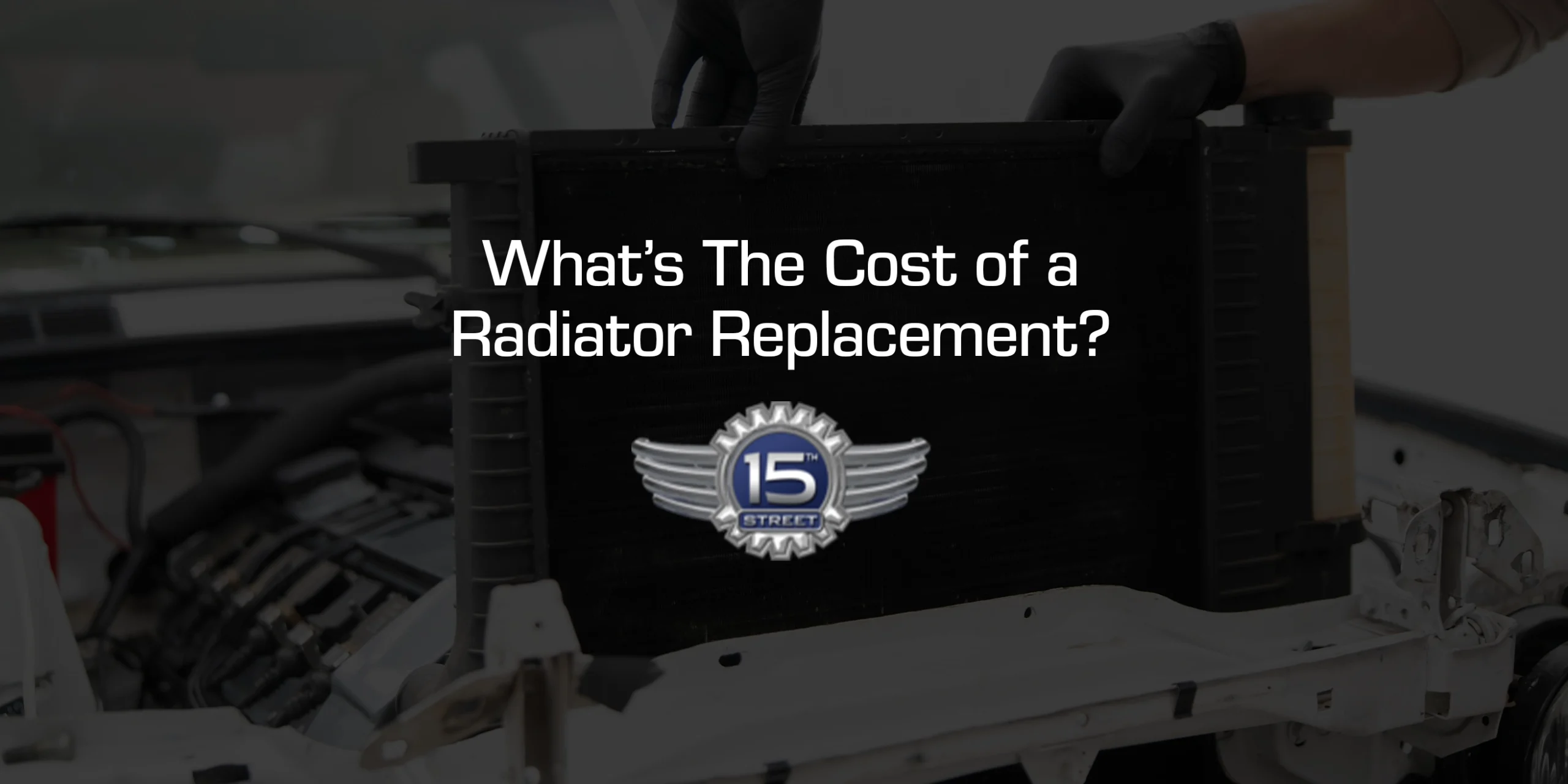 what's the cost of a radiator replacement