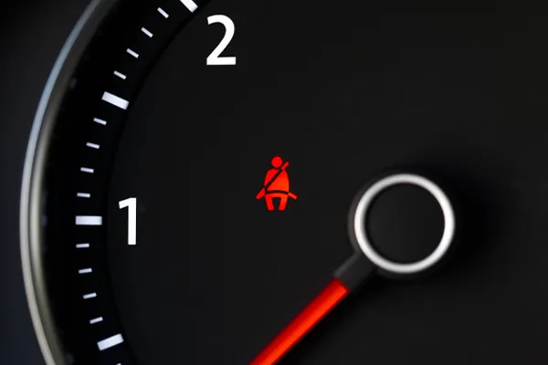 Illuminated seatbelt light
